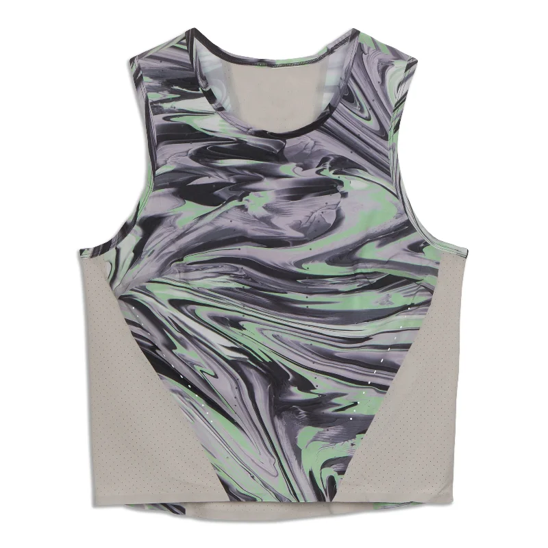 Swift Ventilated Running Tank Top - Resale white tank top