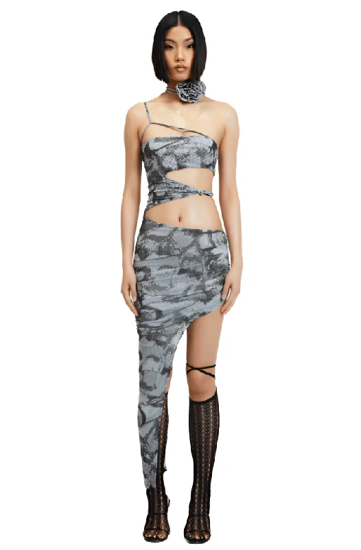 THE KRIPT - "Kylah" Dress - Strappy Fully Lined