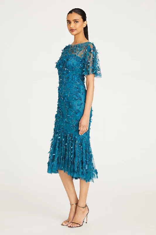 Sloane Petal Cocktail Dress