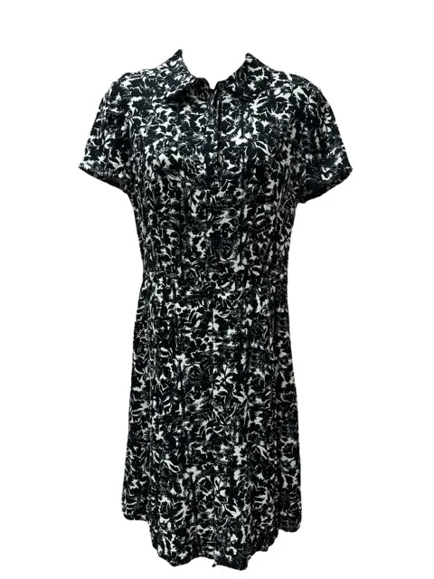 TORY BURCH Size XS black and white Dress