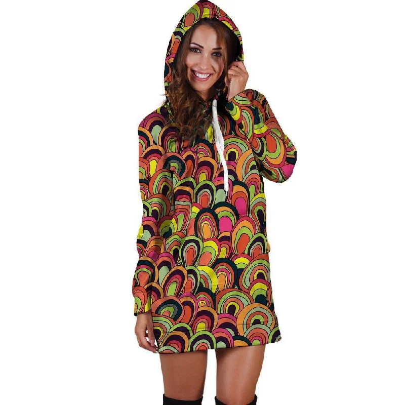 Trippy Hoodie Dress