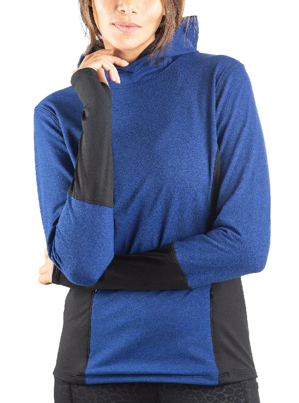 Glacier HEATR® Hoodie Hoodie with Hidden Zipper Minimalist Clean