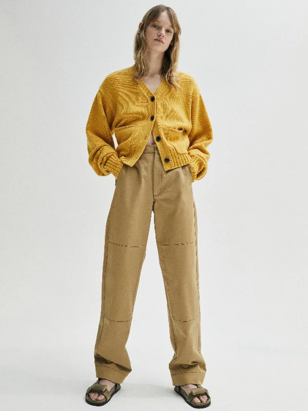 wool cashmere cropped cardigan Chenille Brocade Lace