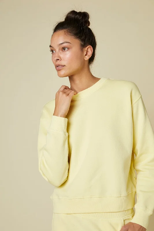 YNEZ SWEATSHIRT Hoodie with High-Low Hem Asymmetrical Trendy