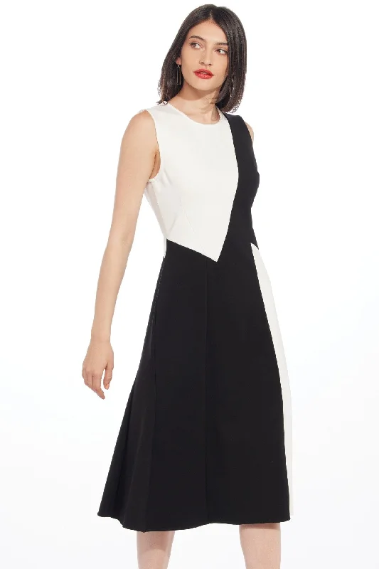 Zen Dress - Black and White