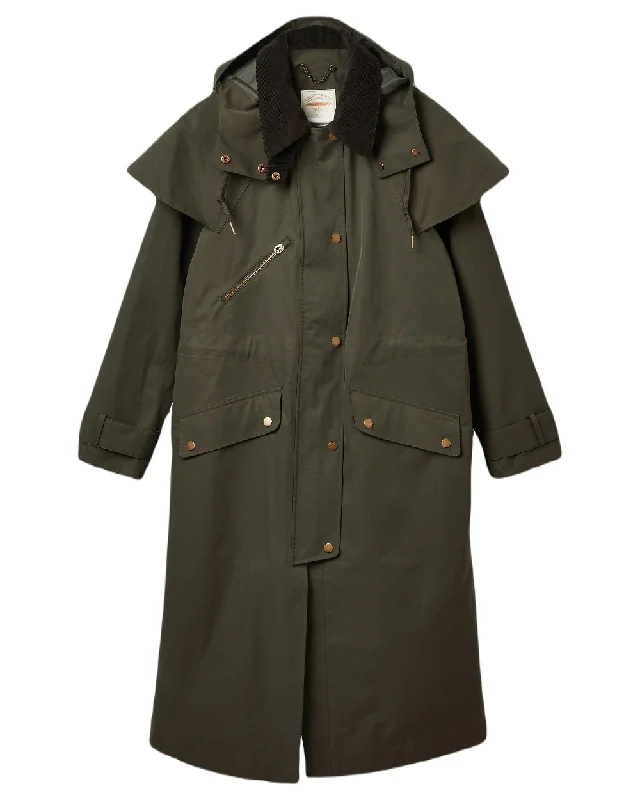 Joules Womens Highbridge Waterproof Longline Coat With Hood Trendy Puffer Vest